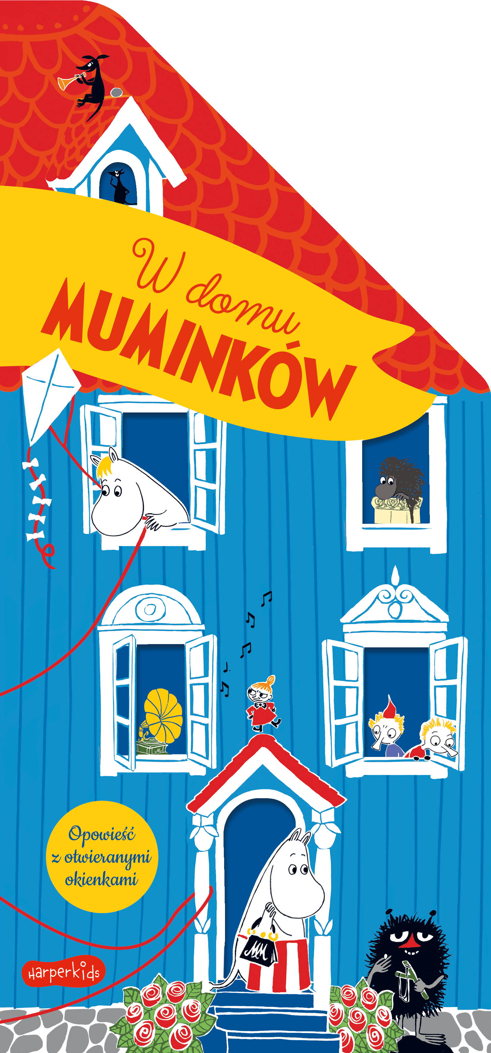 W domu Muminków. Opowieść z otwieranymi okienkami. Muminki - Tove Jansson