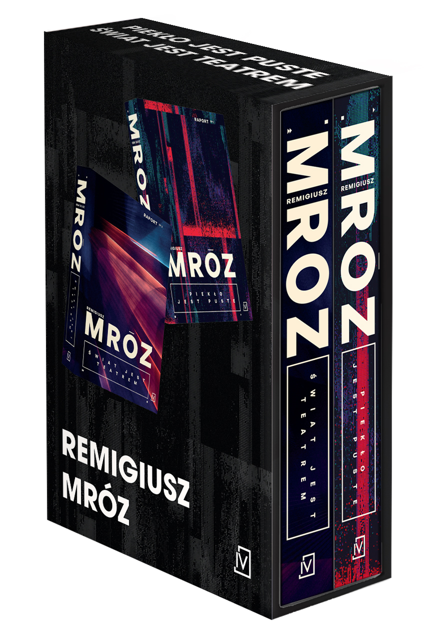 Pakiet Raport. Piekło jest puste / Świat jest teatrem - Remigiusz Mróz